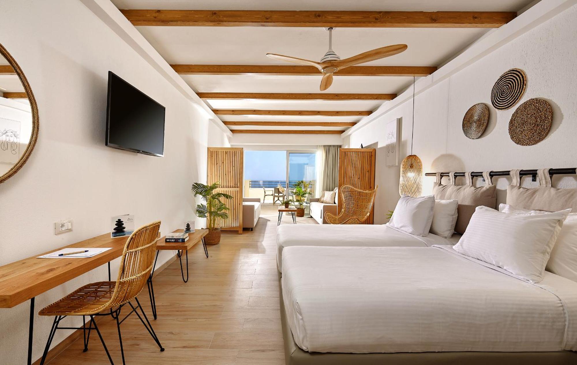 Habitación Familiar Superior con vistas al mar