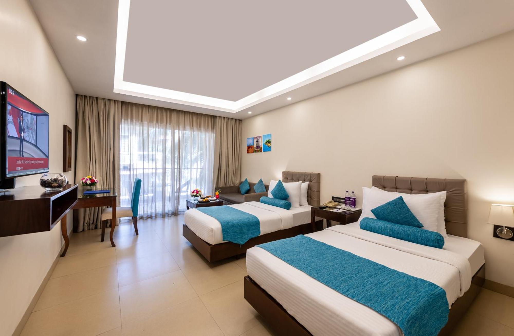 Superior Twin Room with Shower and Balcony - 20% Discount on F&B, SPA & Laundry -  Early check in and late checkout of 2 hours - subject to availability - Happy Hour on House Brands BUY 2 GET 1 FREE from 4 PM to 7 PM