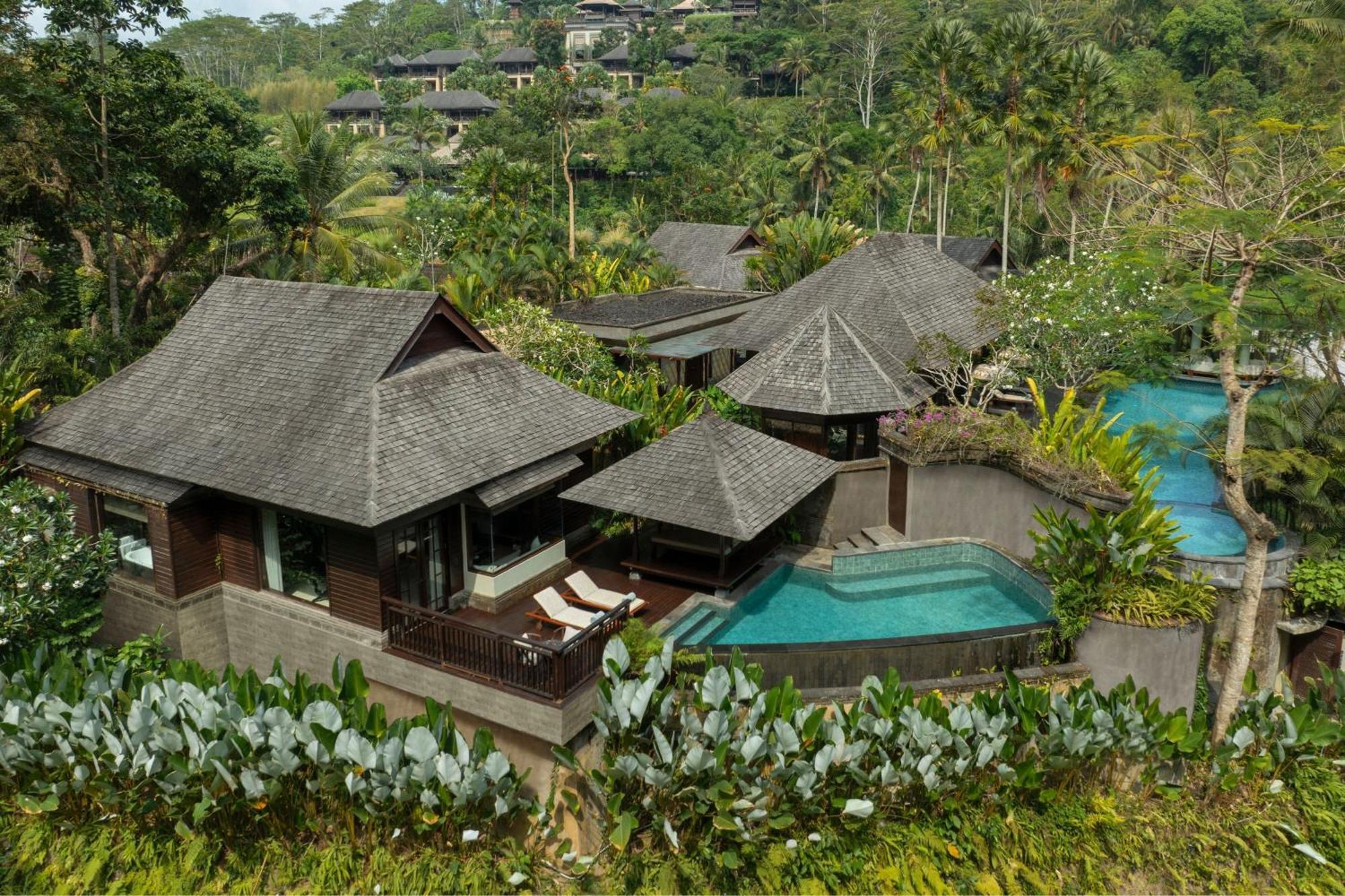 Mandapa Pool Villa 3 Bedroom Villa Ayung River view