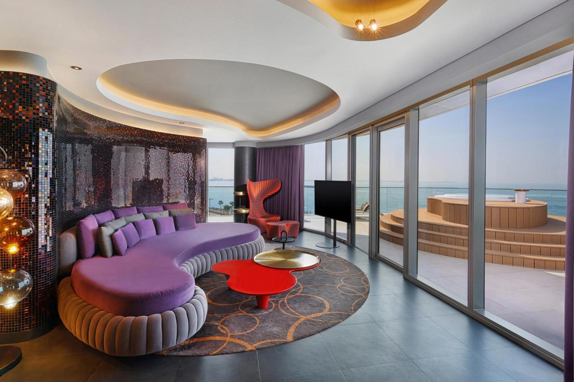Marvelous Jacuzzi 1 Bedroom Suite 1 King Whirlpool Private Terrace includes 3 hours of Flow of Selected Drinks