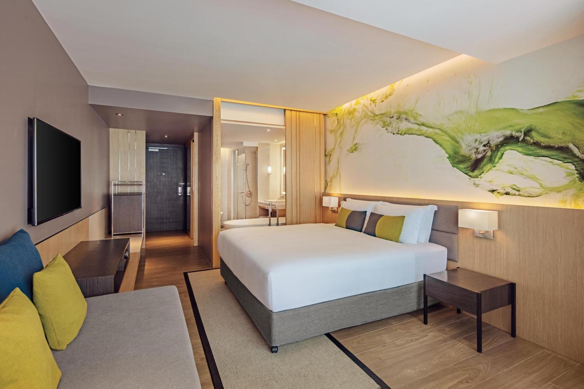 Premium Kamer met Kingsize Bed - Zwembadzijde