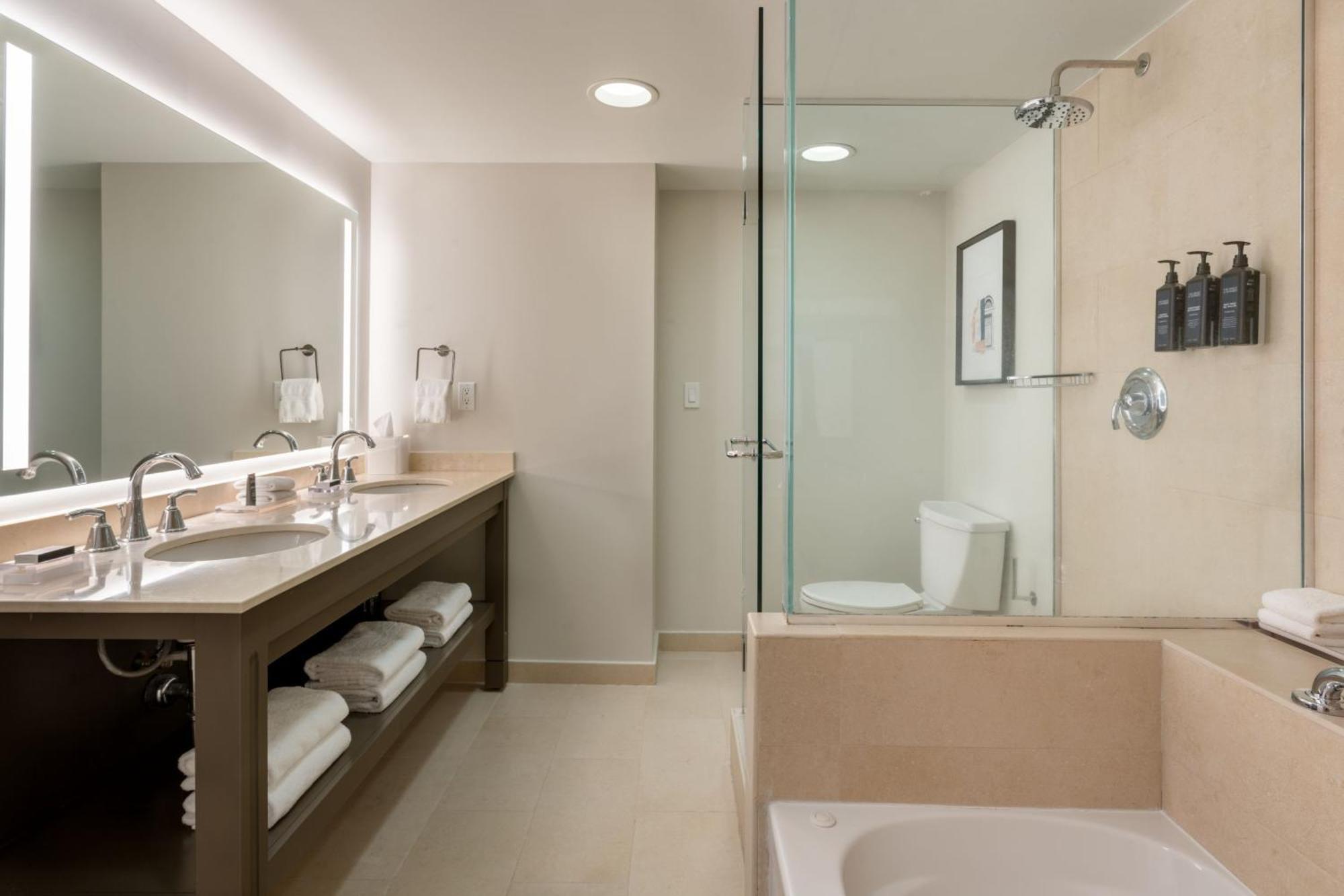 Executive Suite, 1 King, Sofa bed, City view