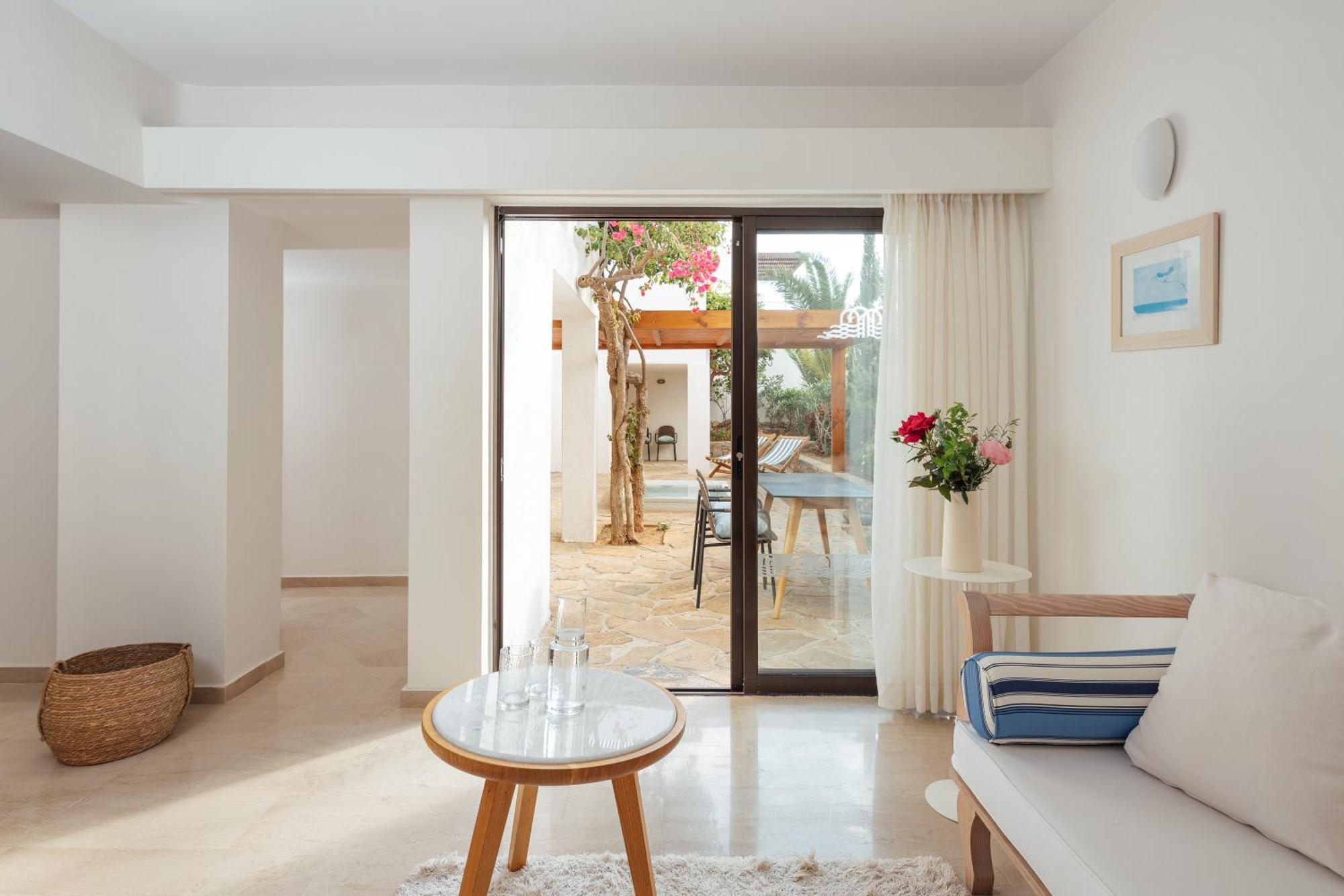 Suite Familiar de 2 dormitorios con bañera de hidromasaje al aire libre y vistas al jardín