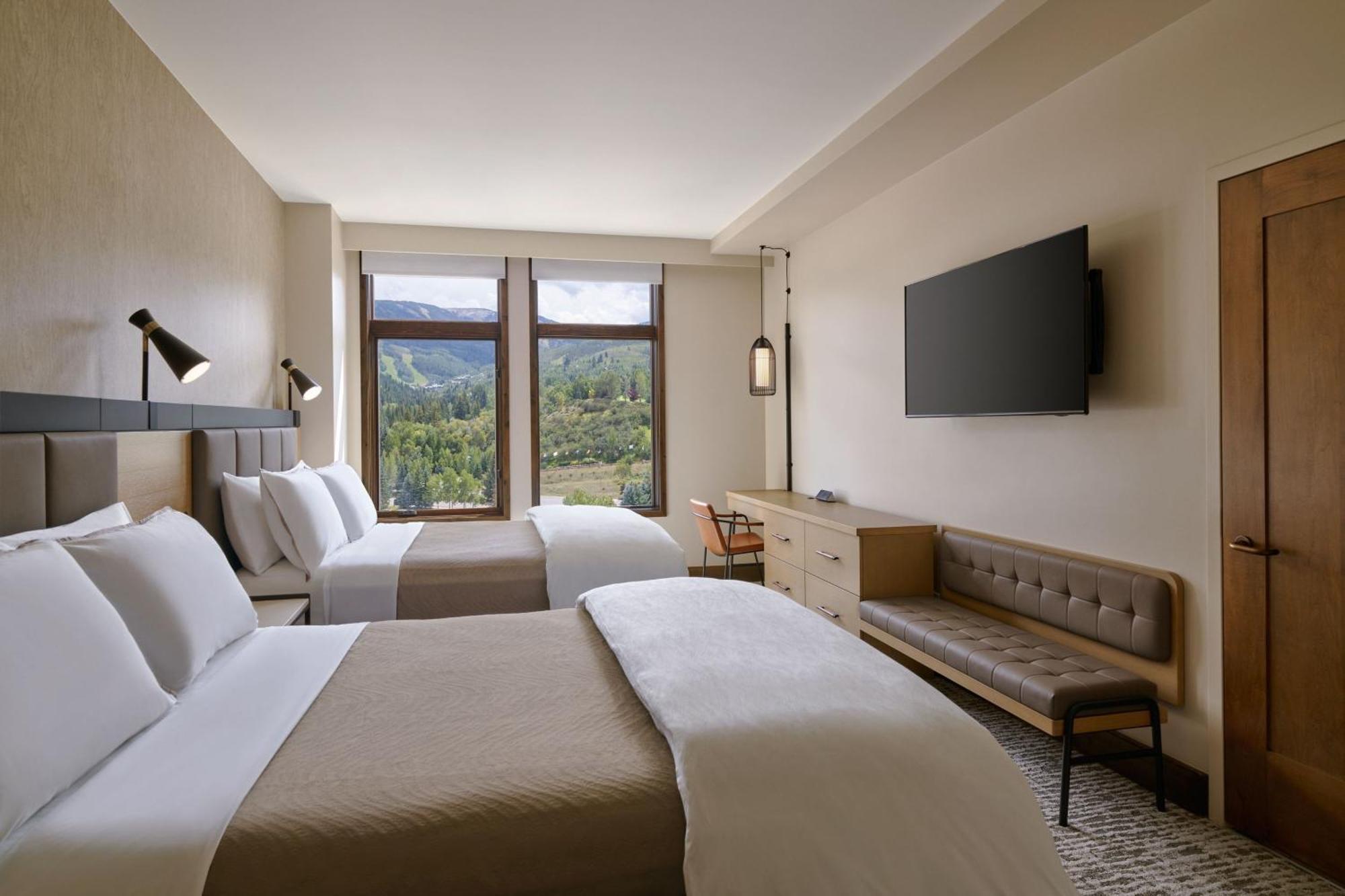 Two-Bedroom Residential Suite with Mountain View