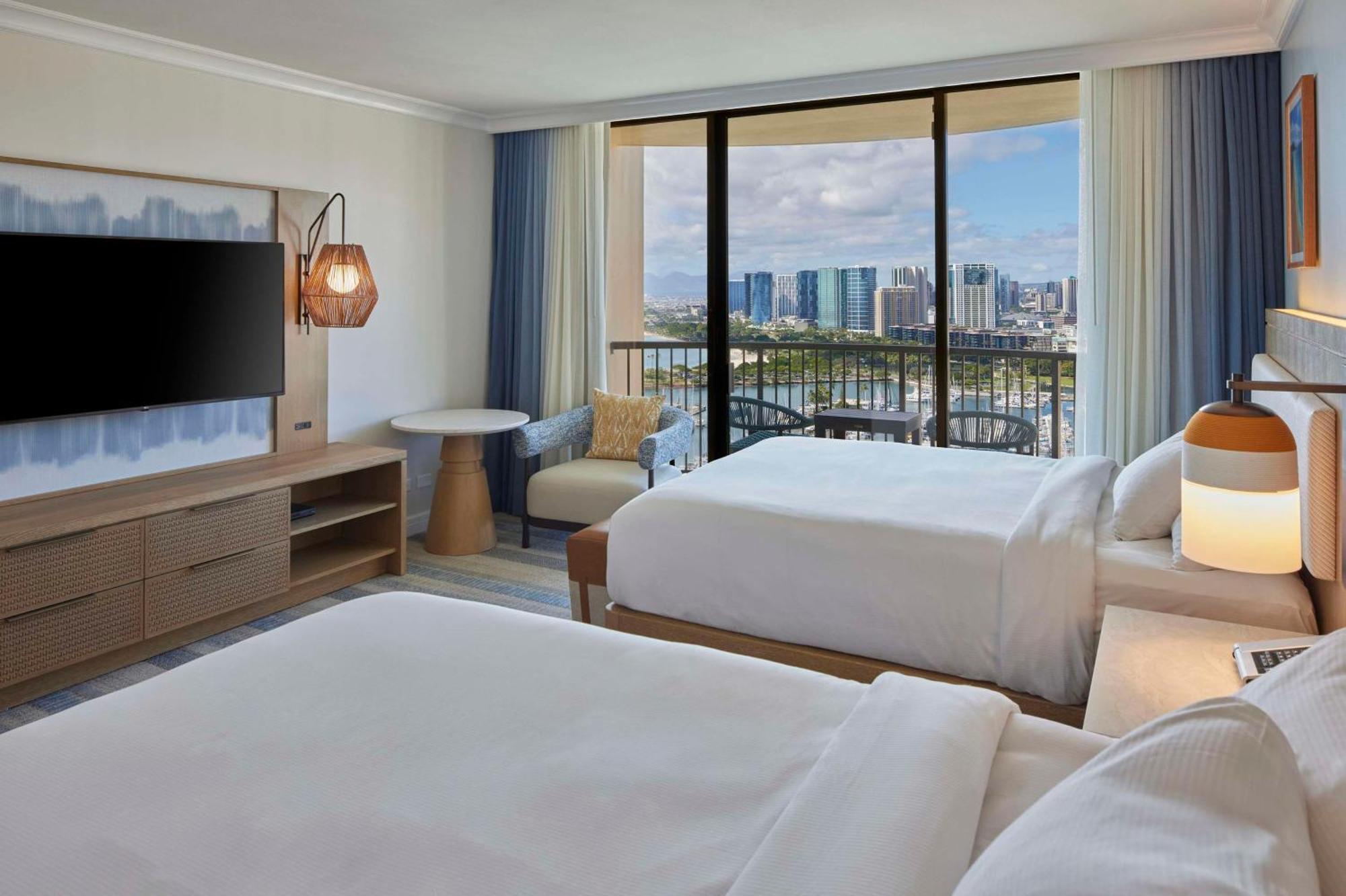 Rainbow Queen Room Two Queen Beds Ocean View Mobility Access