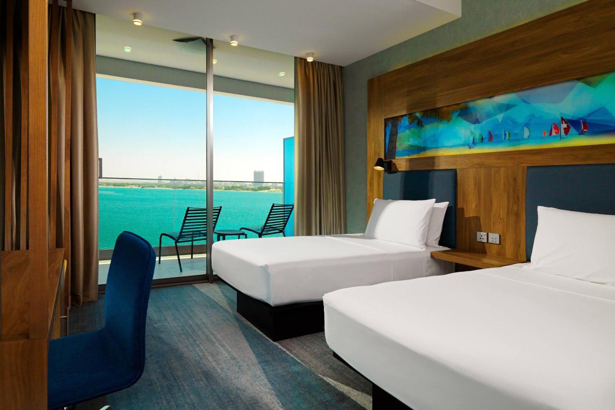 Aloft Sea View Twin Room Balcony including F&B Spa & Abra Boat Tour