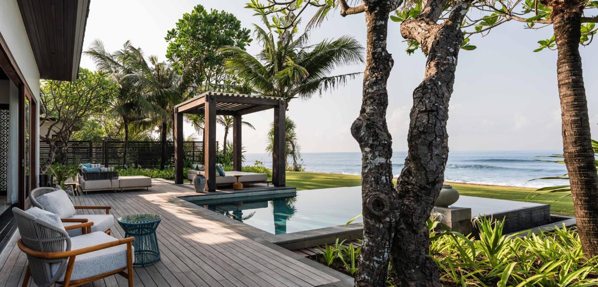 One-Bedroom Villa with Private Pool and Beachfront