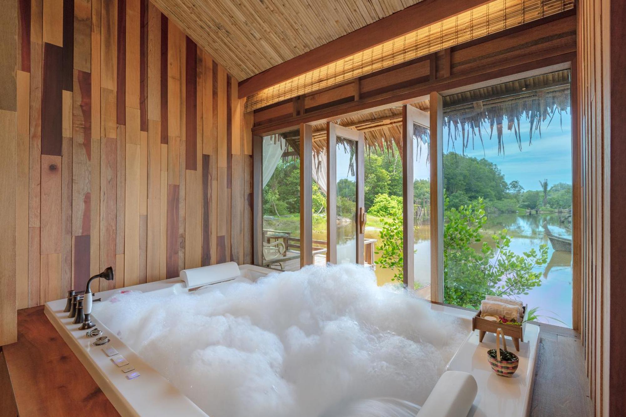 Jacuzzi Suite Water Villa Schedule Shuttle to Ao Nang Beach or Railay Beach