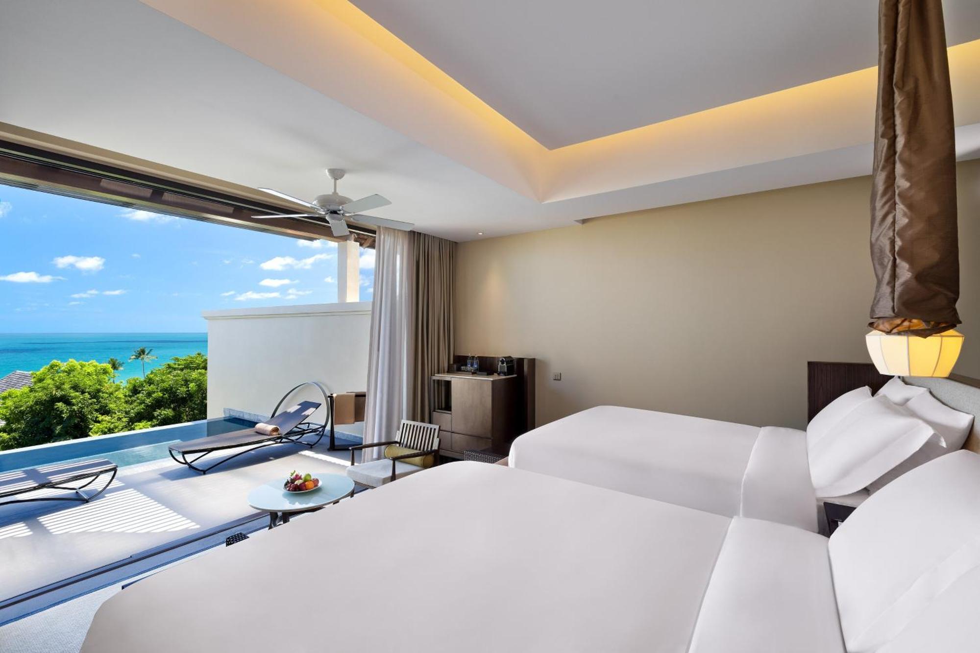 Premium Ocean Queen Suite Two Queen Beds Sofa Bed Private Pool