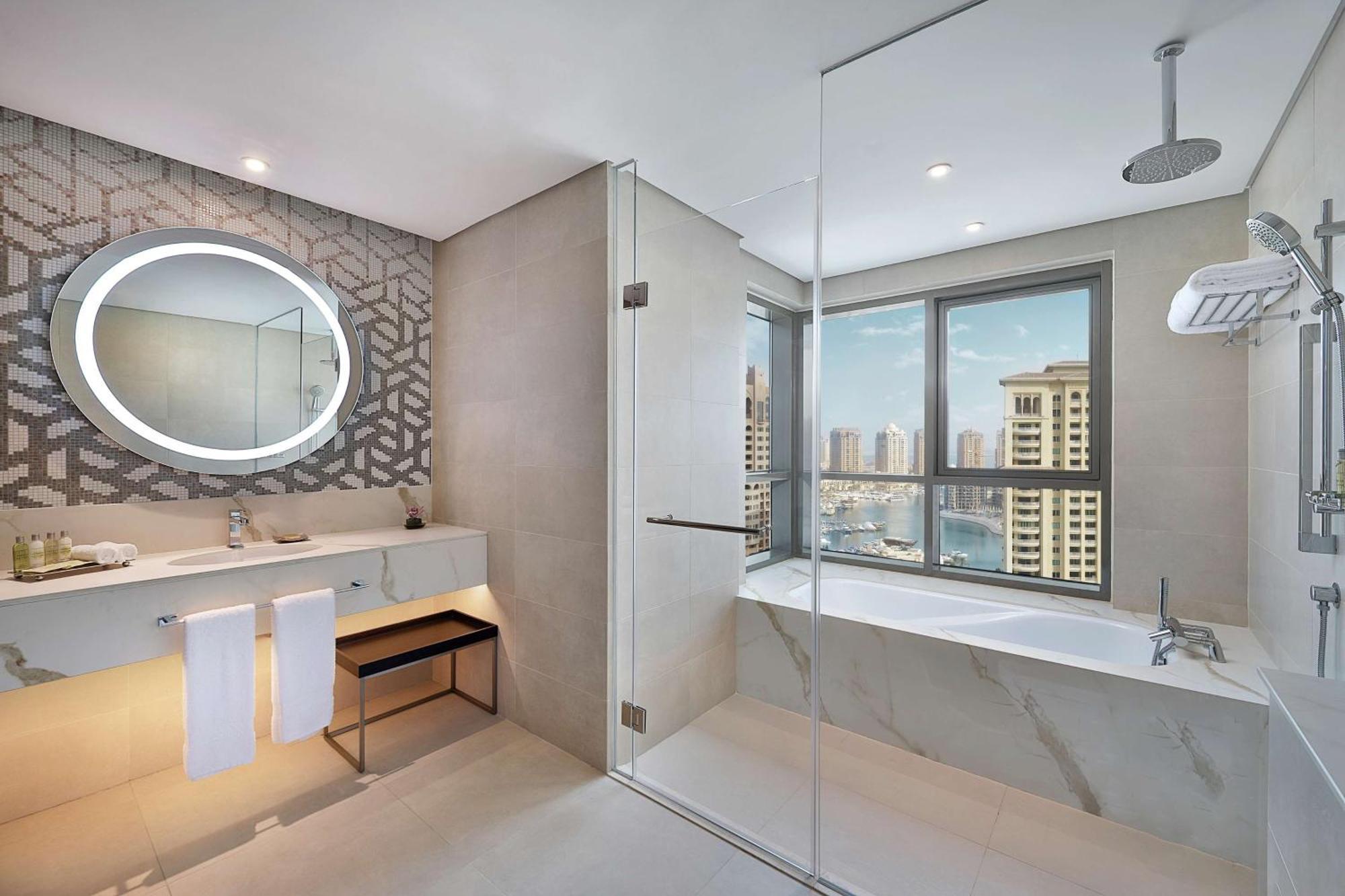 Two-Bedroom Skyline Suite Panoramic View Balcony