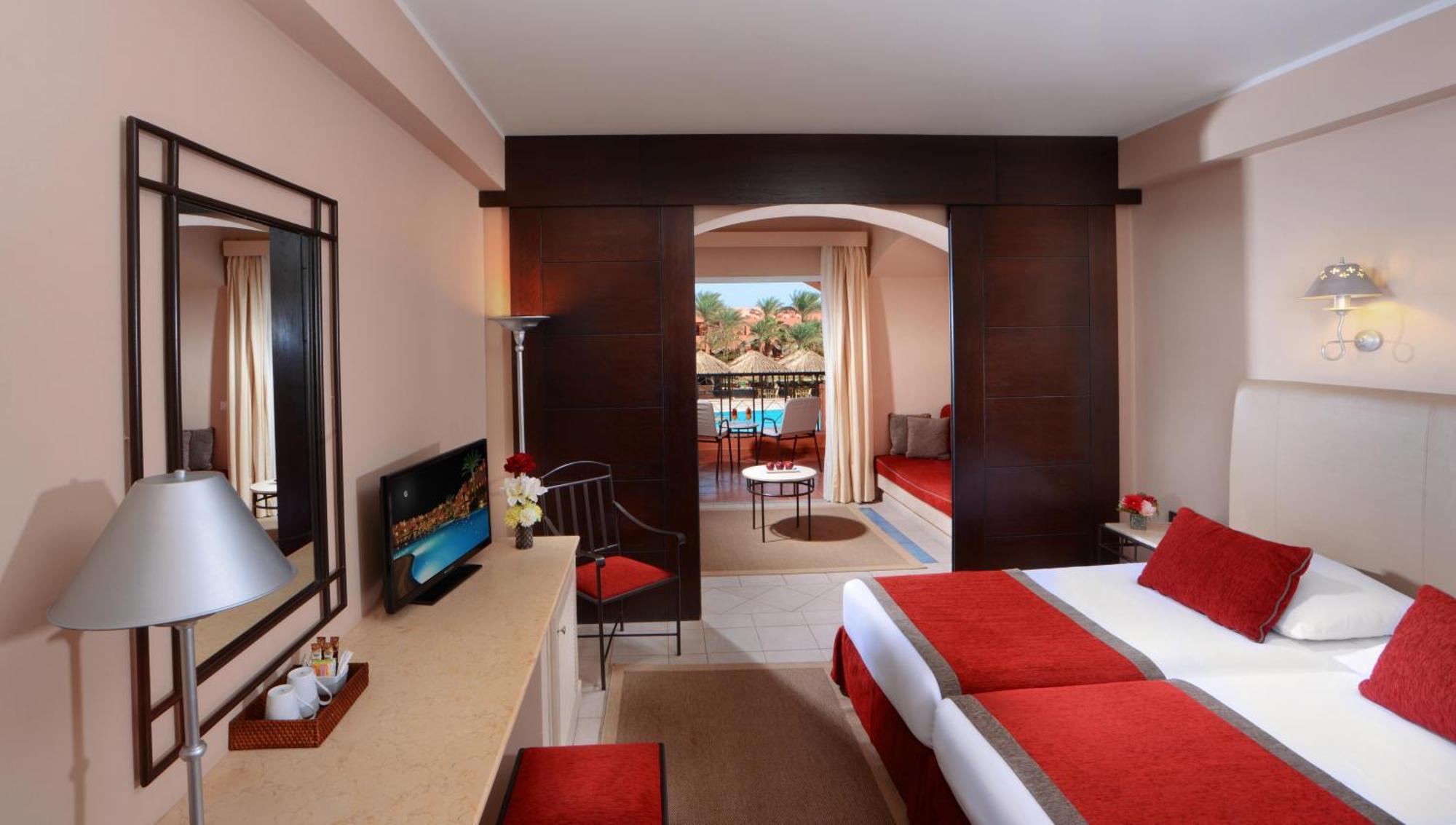 Deluxe Family Queen or Twin Bed Pool View