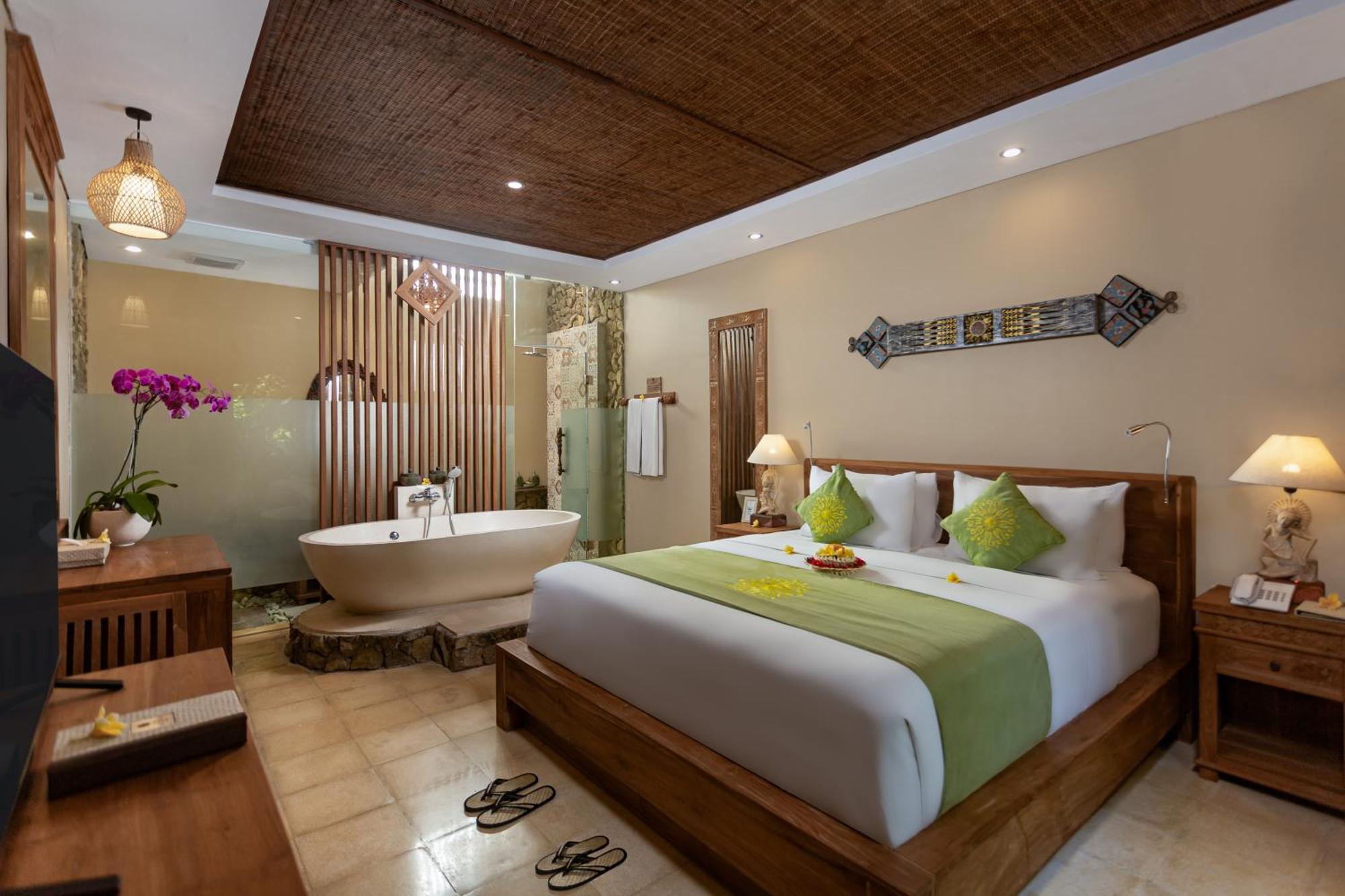 Suite Familiar con vistas al jardín