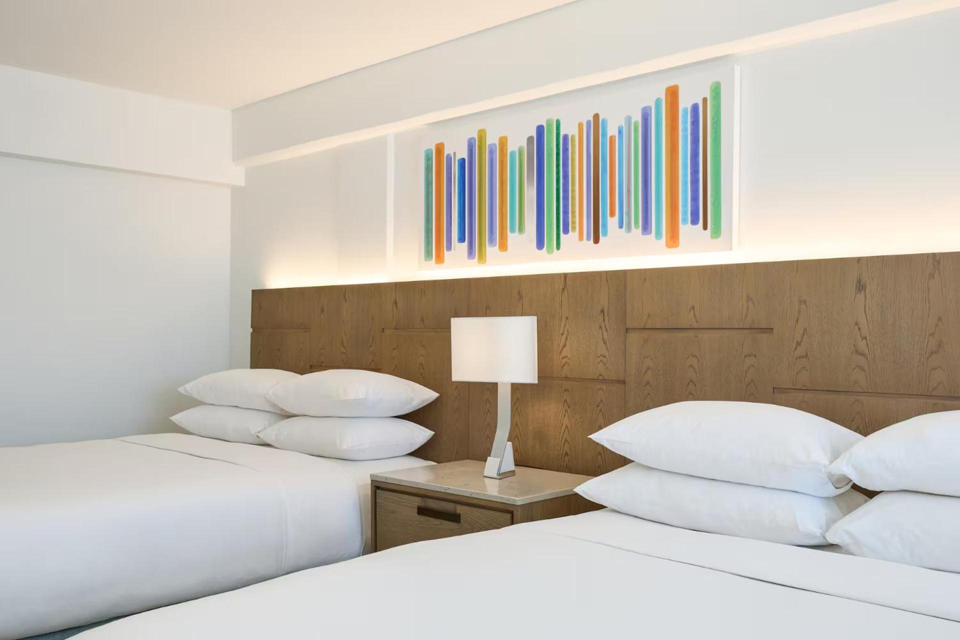 Standaard Kamer met 2 Queensize Bedden