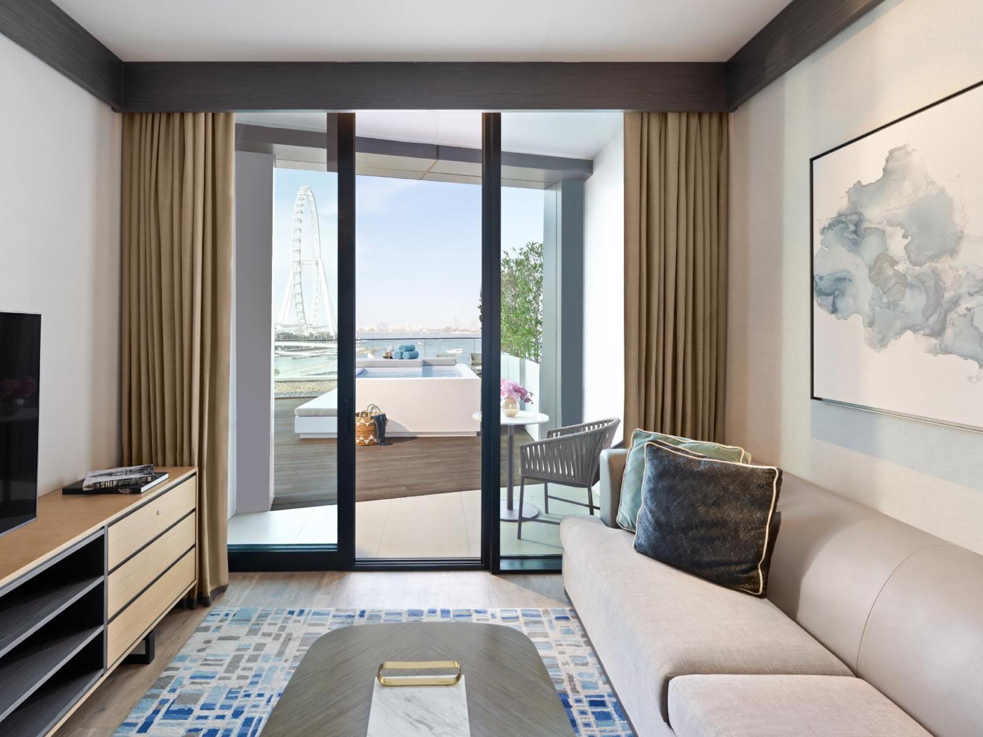 One Bedroom Jacuzzi Pool Sea View Suite Balcony
