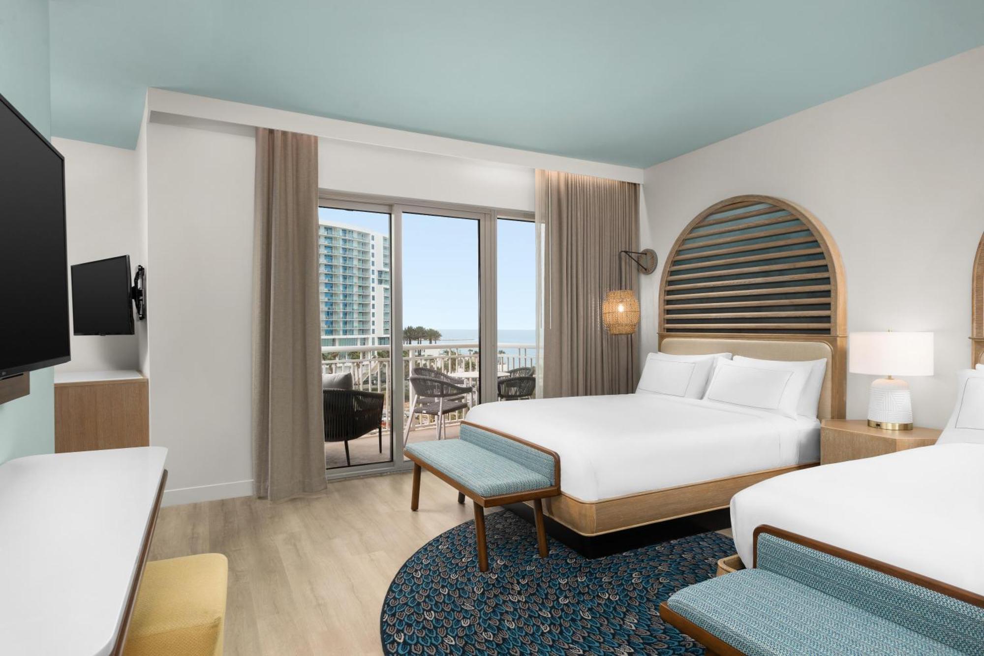 Queen Room Two Queen Beds Sofa Bed Balcony or Partial Ocean View,1583845826:JPEG
