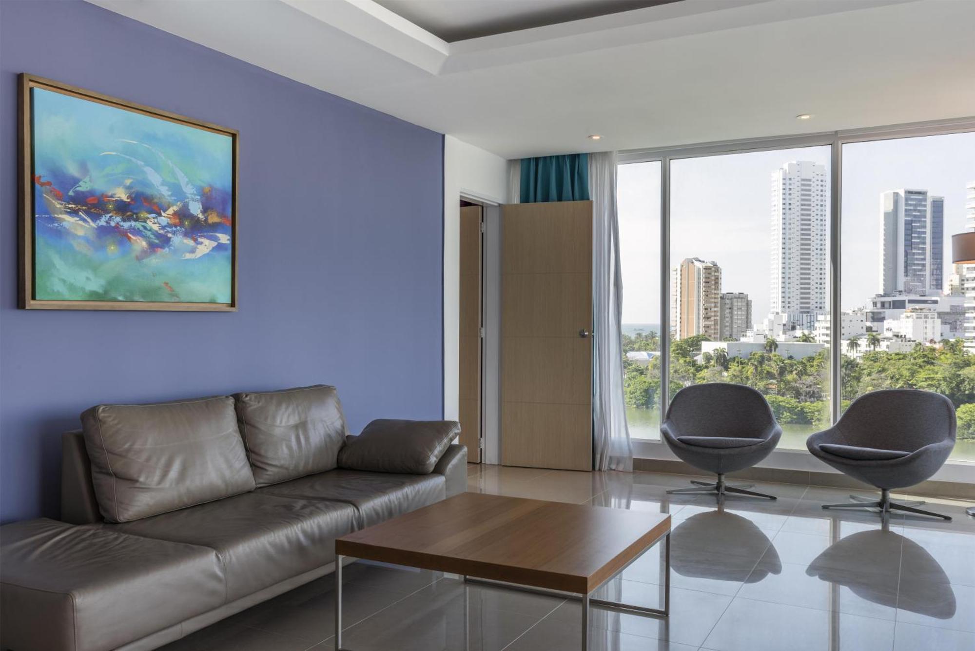 Two Queen Suite with Parlor City View