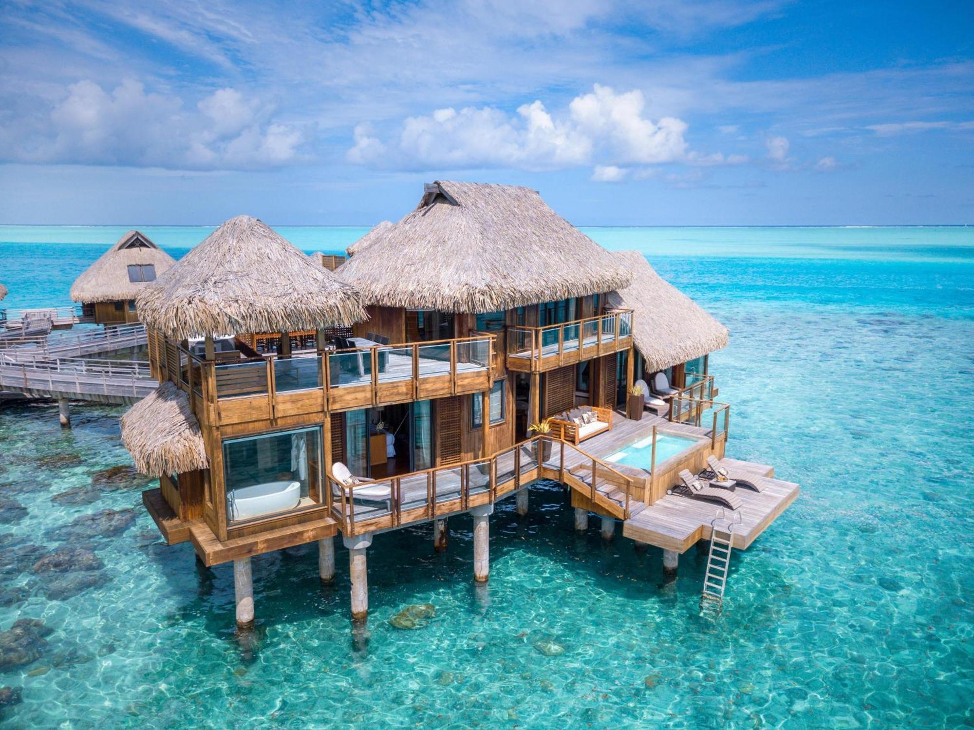 Three-Bedroom Overwater Presidential Villa