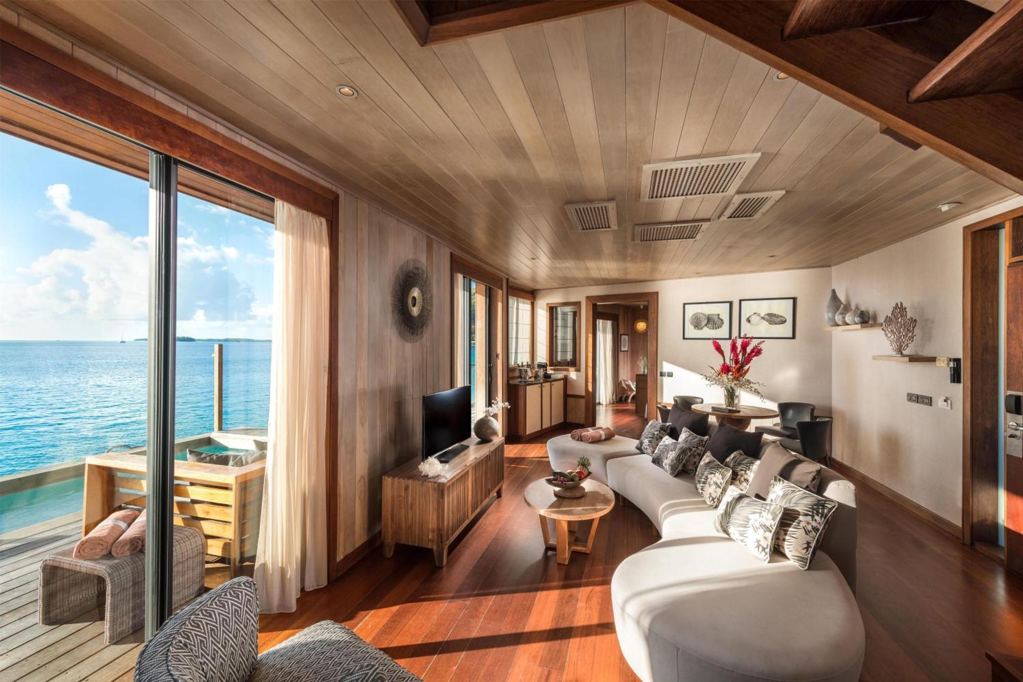 Three-Bedroom Overwater Presidential Villa