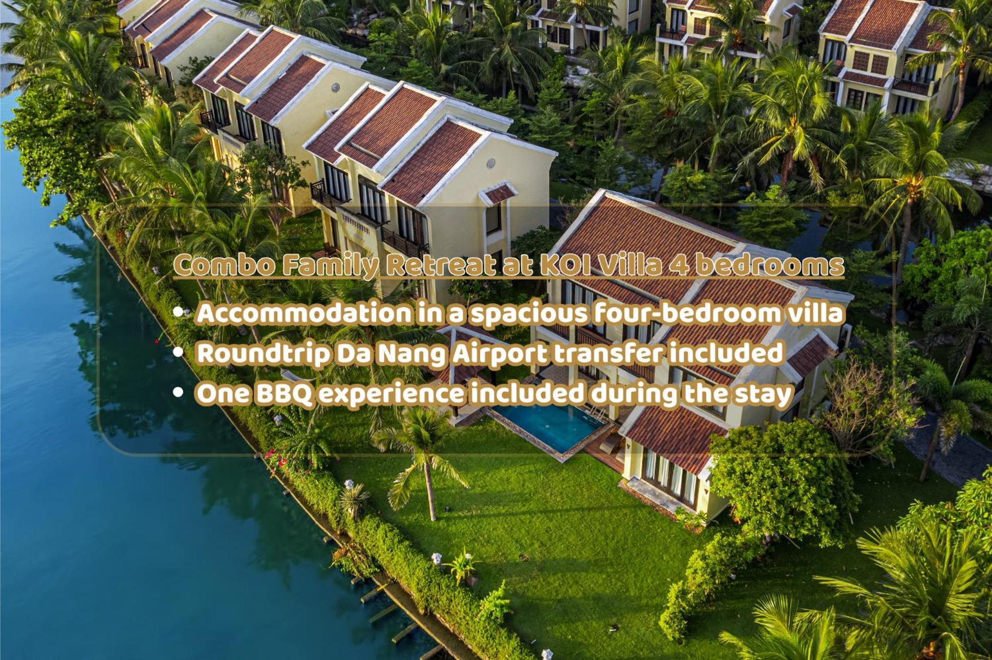 Koi Villa 4 Bedrooms Combo Family Retreat