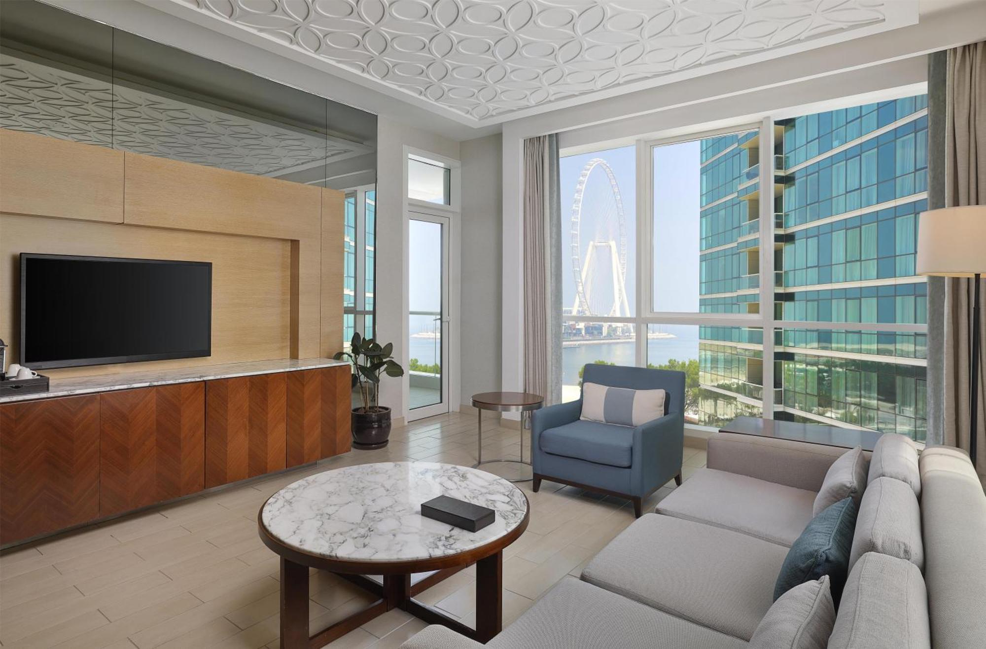 Two-Bedroom Suite Kitchen Dubai Eye View