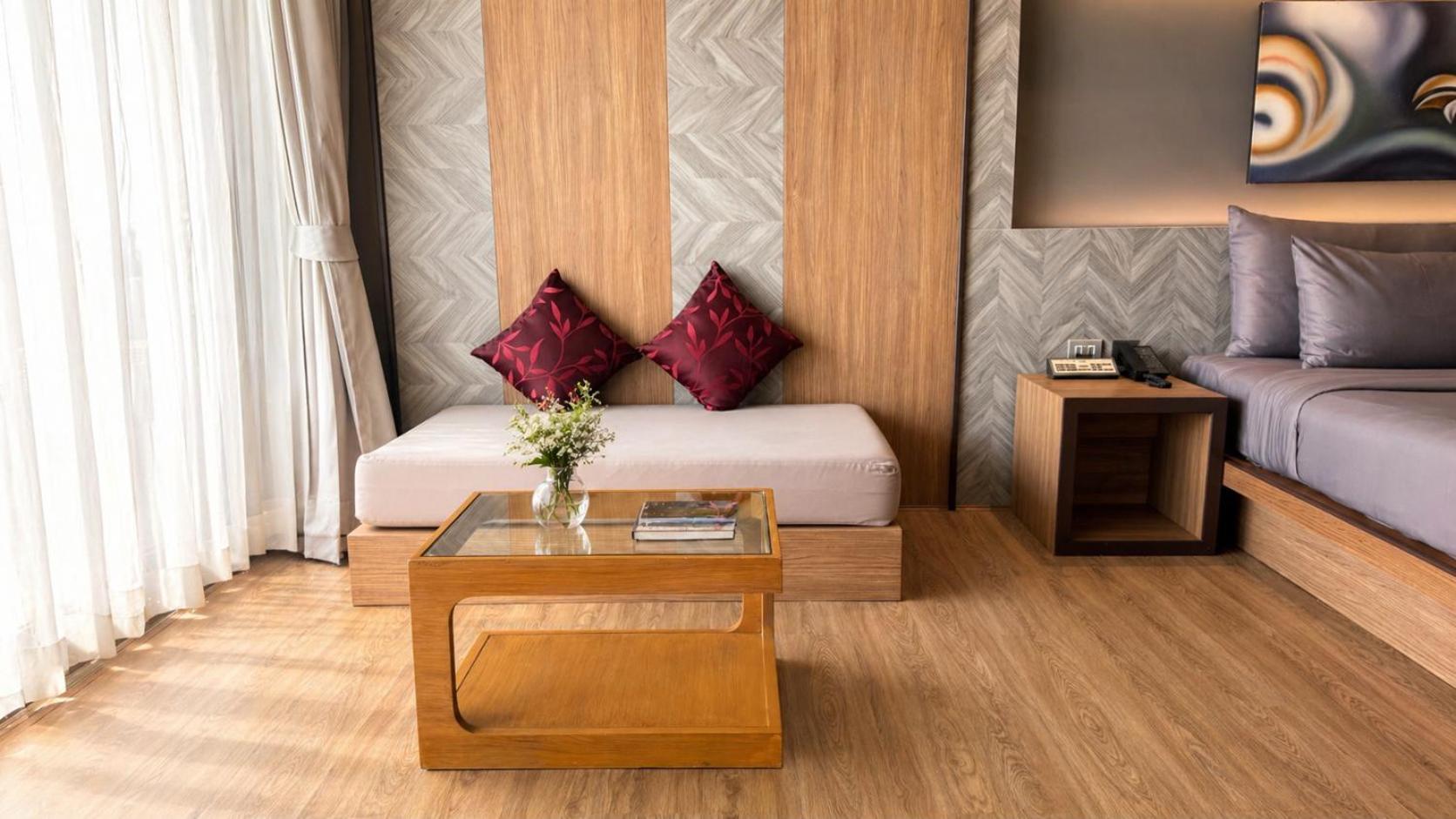 Deluxe Tweepersoonskamer met 1 of 2 Bedden