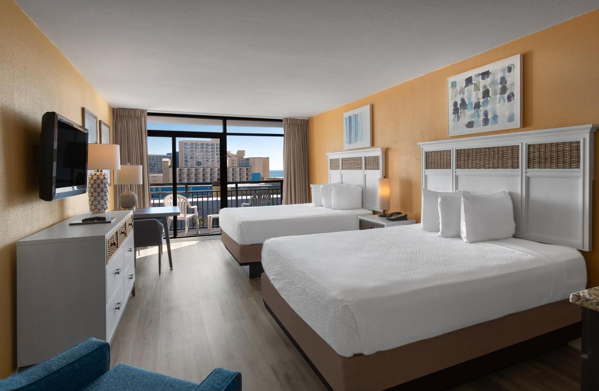 Double Room Two Double Beds Ocean View