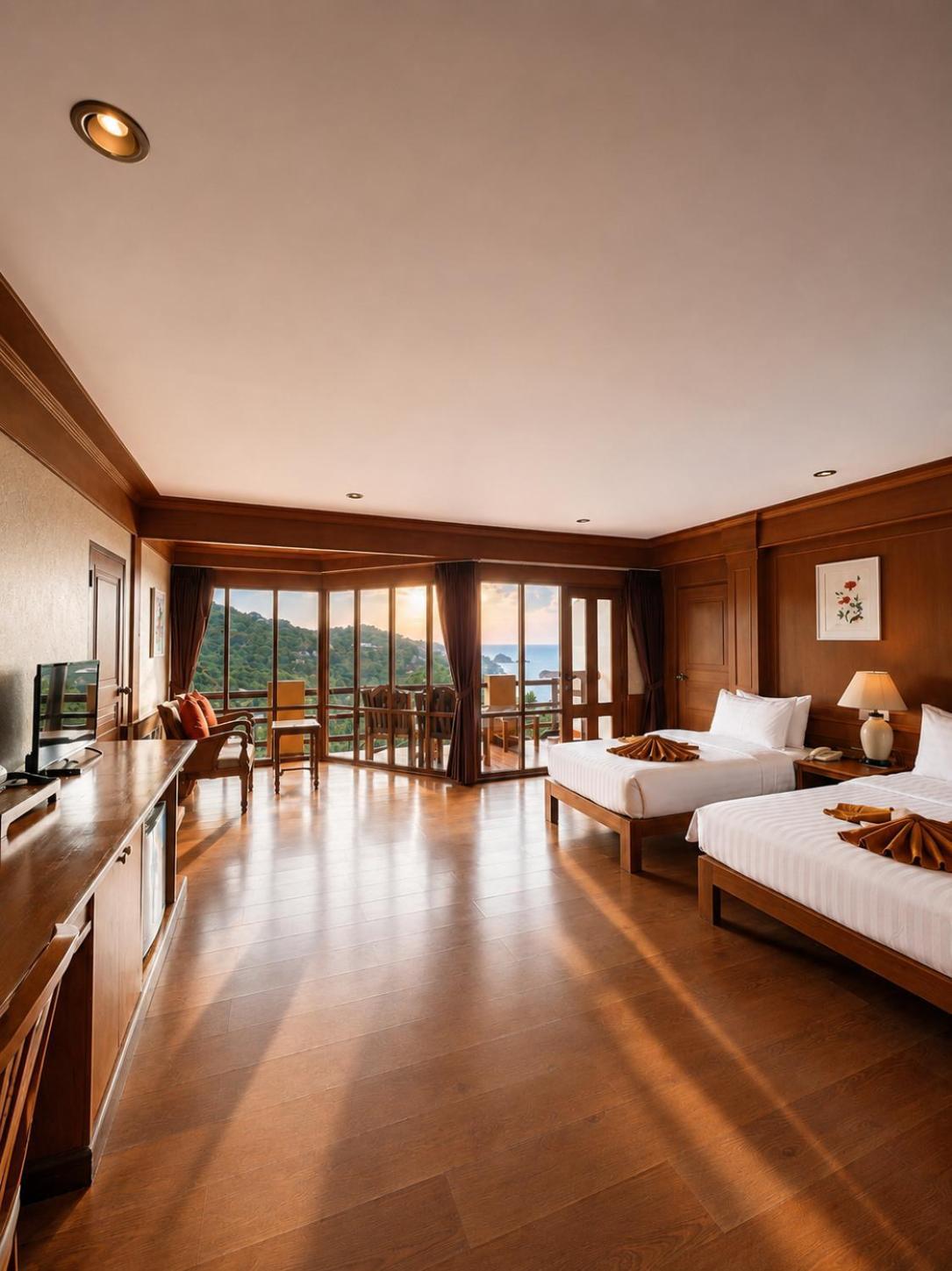 Deluxe Double or Twin Room with Ocean View