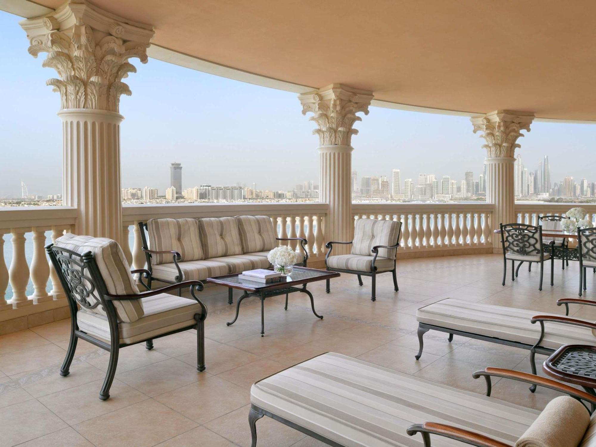Raffles Presidential Suite balcony Lounge Access