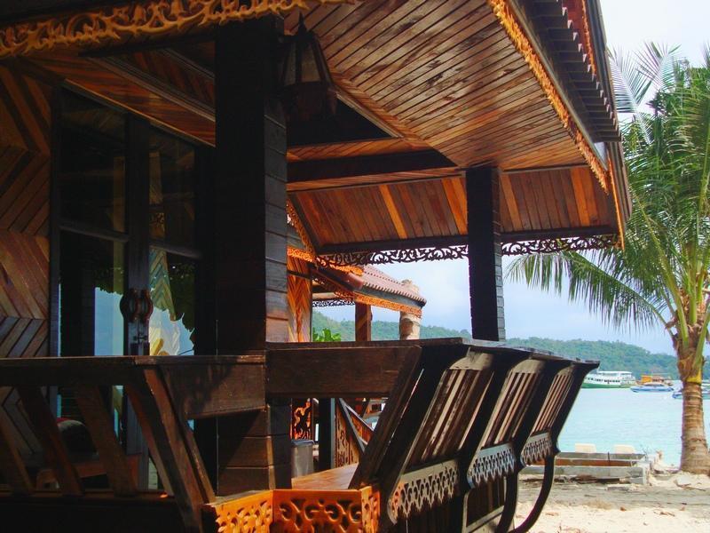 Bungalow frente a la playa