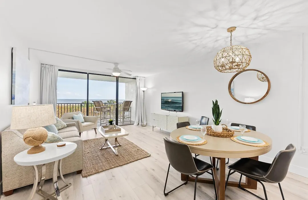 Cape Winds - Oceanfront Pool, Tennis & Sauna Condos Near Port Canaveral-1