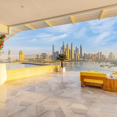 Five Palm Luxury Penthouse Full Marina View & Private Pool-3