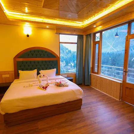 Hidden Heaven Old Manali Near Nature Park Jogni Waterfall View Rohtang Pass Mountain View-2