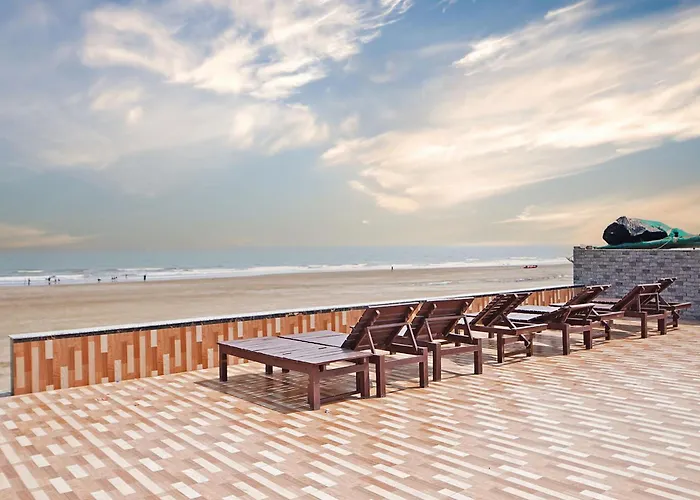 India Beach Resort !! Front Sea View !! Mandarmani