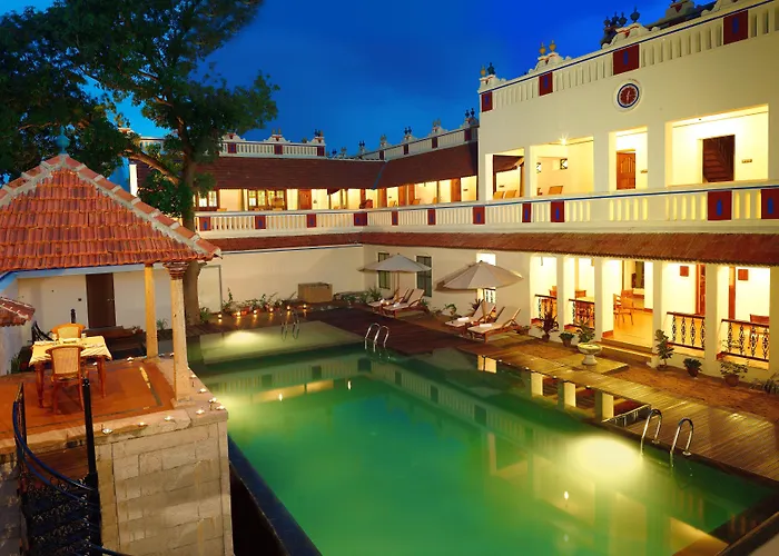 Chidambaravilas, Chettinad - A Luxury Heritage Resort Hotel, Karaikudi Kanadukattan