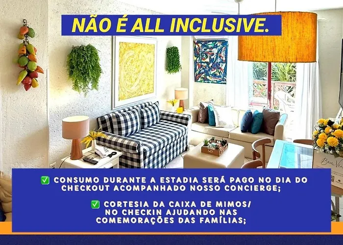 UNICO Apto atendendo a 8 anos seguidos familias Dentro Resort Costao do Santinho COM RECEPÇÃO PERSONALIZADA COM MIMOS SURPRESA NO SEU CHECKIN xxxxxxxxxxxxxxx NOT ALL INCLUSIVE Florianópolis
